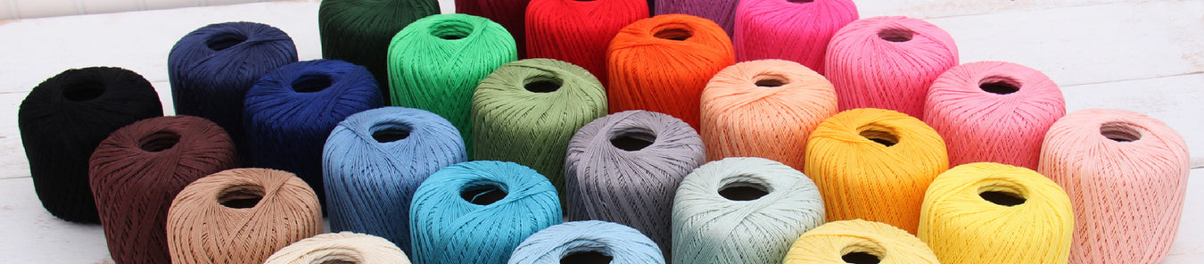 3 Rolls of Crochet Cotton Yarn Decorative Yarn for Crocheting
