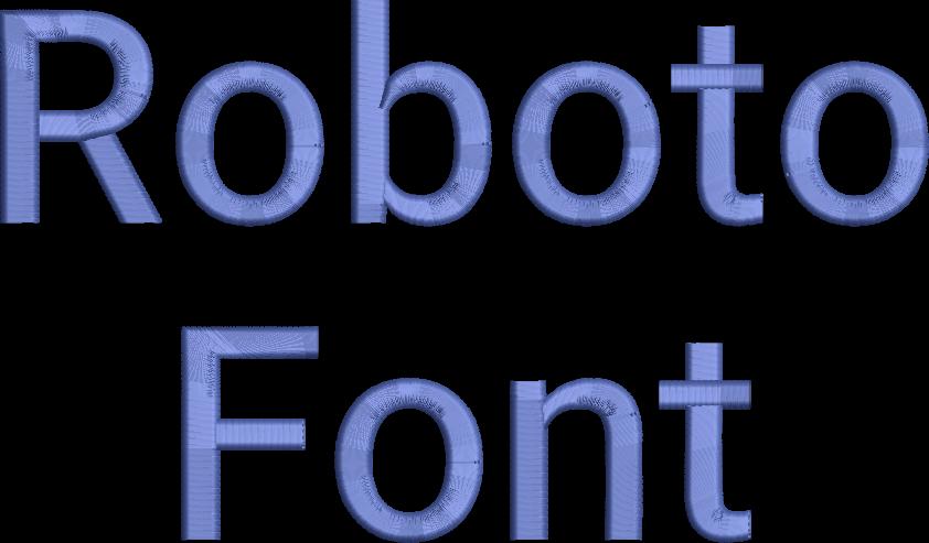 Roberto Font Machine Embroidery Design Set - Alphabet Letters Numbers BX Font - Download 9 Formats and 4 Sizes - Threadart.com