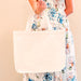 Blank Canvas Tote Bag - Natural - 100% Cotton- 14.5x17x3 - Threadart.com