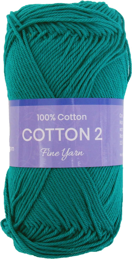 Threadart Crochet 100% Pure Cotton Yarn Set, Bright Colors