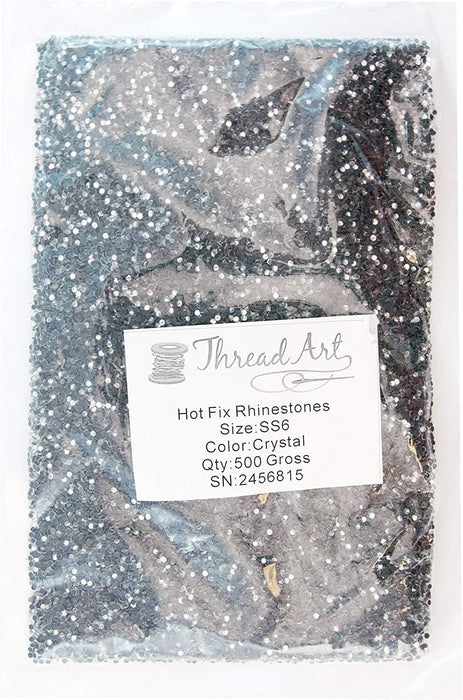 SS6 Crystal Rhinestones Bulk 500 Gross - Threadart.com