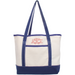 Personalized Boat Tote Bag  - Embroidery Monogram - Threadart.com