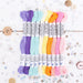 50 Color Premium Cotton Embroidery Floss Set - Six Strand Thread - Threadart.com