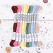 50 Color Premium Cotton Embroidery Floss Set - Six Strand Thread - Threadart.com