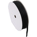 Black Velvet Ribbon - Thin 1/4" Wide Roll - 5 Yard Roll - Threadart.com