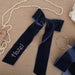 Ivory Velvet Ribbon - Wide 2 1/4" Roll - 5 Yards - Threadart.com