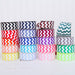 Chevron Striped Grosgrain Ribbon Set - 19 Colors - 1 1/2" Wide x 5 Yard Rolls - Threadart.com