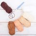 Crochet 100% Pure Cotton Yarn #4 Set  - 6 Pack of Desert Sand Colors - Threadart.com