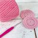 Cotton Crochet Thread - Size 3 - Hot Pink- 140 yds - Threadart.com