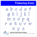 Tinkertoy Font Machine Embroidery Design Set - Alphabet Letters BX Font - Download 9 Formats and 5 Sizes - Threadart.com