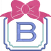 Bow Topped Monogram Frame Embroidery Design Instant Download - 3 Sizes - 8 Formats - ThreadArt - Threadart.com