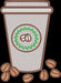 Coffee To Go Embroidery Design Instant Download  - 3 Sizes - 8 Formats - ThreadArt - Threadart.com