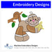 Sock Monkey Embroidery Design  Instant Download  - Multiple Sizes - 8 Formats - ThreadArt - Threadart.com