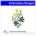 Buttercup Wild Flowers Embroidery Design Instant Download  - Multiple Sizes - 8 Formats - ThreadArt - Threadart.com