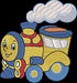 Toy Train Embroidery Design Instant Download Cute Train - 3 Sizes - 8 Formats - ThreadArt - Threadart.com