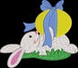 Bunny with Bow Embroidery Design Easter Egg Instant Download  - Multiple Sizes - 8 Formats - ThreadArt - Threadart.com