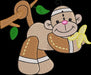 Sock Monkey Embroidery Design  Instant Download  - Multiple Sizes - 8 Formats - ThreadArt - Threadart.com