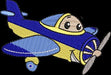 Toy Plane Airplane Embroidery Design Instant Download  - Multiple Sizes - 8 Formats - ThreadArt - Threadart.com