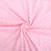 Minky Blanket - Light Pink Minky Dots - Baby Blanket Size 28" x 38" - Threadart.com