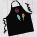 Monogrammed Canvas Apron - Embroidered Monogram - Threadart.com