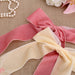 Personalized Velvet Ribbon Bow - Embroidered Name - Threadart.com