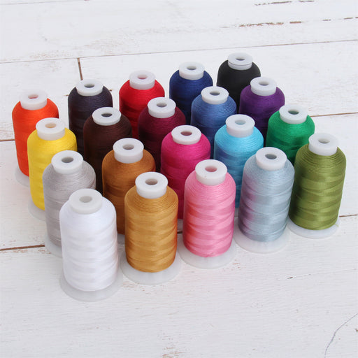 With Envy Polyester Machine Embroidery Thread Set