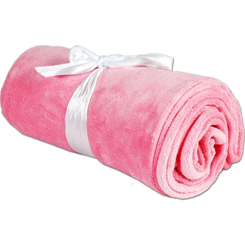 Soft Fleece Material In Pink Stock Photo, Picture and Royalty Free