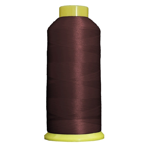 Black Embroidery Thread No. 102 - Large Polyester 5000 Meter Cone