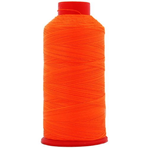Bonded Nylon Thread - 1500 Meters - #69 - Neon Orange Heavy Duty