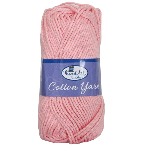 100% Pure Cotton #4 Yarn - Soft, Absorbent for Knitting, Crochet - 85yd ...
