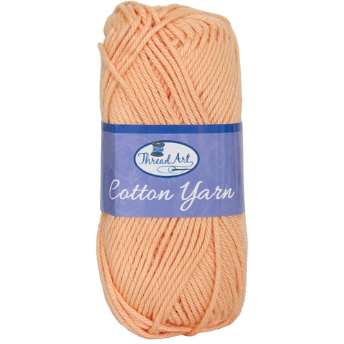 Pure 100% Cotton Crochet Yarn - 30 Colors - 50g Skeins - #4