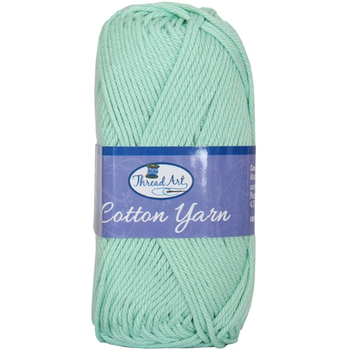 100% Pure Cotton Crochet Yarn by Threadart, OFF-WHITE