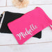 Personalized Canvas Wristlet Bags with Custom Printed Text - Threadart.com