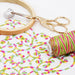 Multicolor Cotton Thread Set - 15 Variegated Spools - 600 Meters - Threadart.com