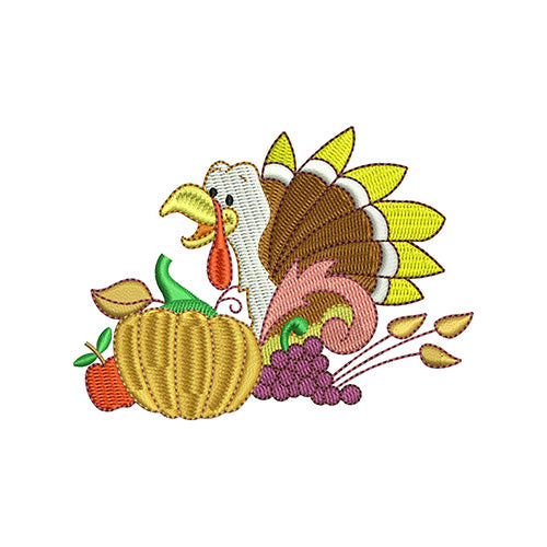 Machine Embroidery Designs - Thanksgiving(2) - Threadart.com