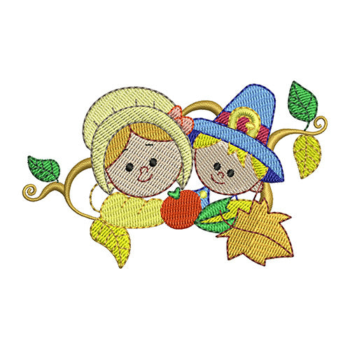 Machine Embroidery Designs - Thanksgiving(2) - Threadart.com