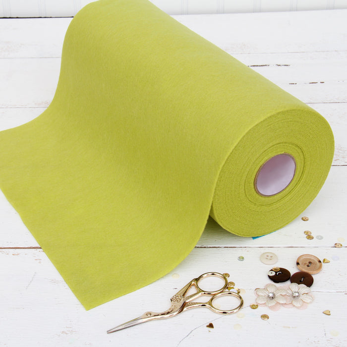 Green Felt 12 x 10 Yard Roll - Soft Premium Felt Fabric