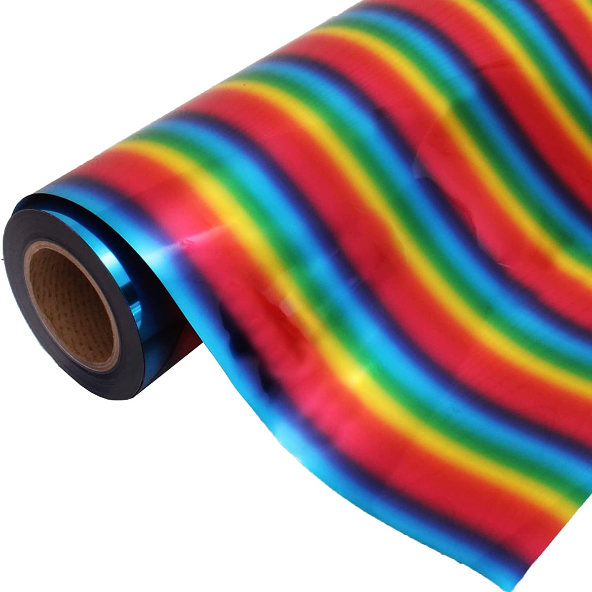 Colorful Laser Holographic Foil Glitter Rainbow Reflective Htv