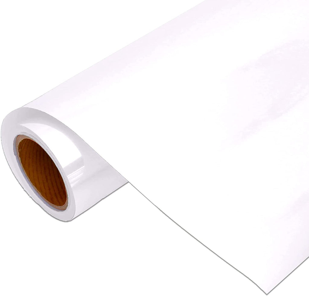 White Metallic Heat Transfer Vinyl 20 Wide Sold By the Yard