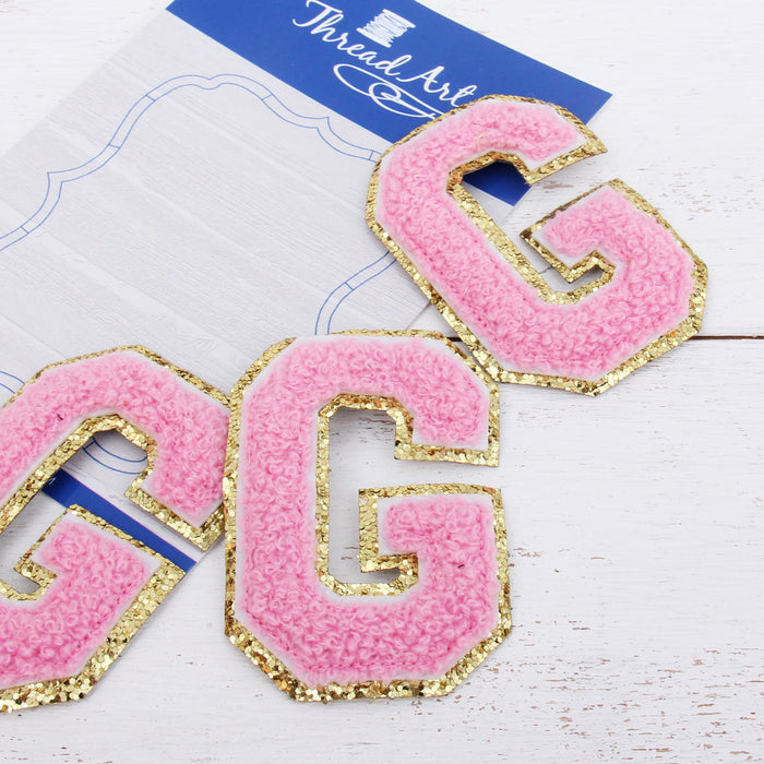 Glitter Varsity Number Patches | Stoney Clover Lane Patches 0