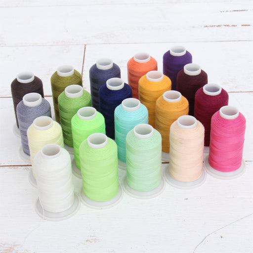 NEX 60pcs Sewing Thread Kit Mixed Colors Spool Sewing Thread for Hand  Machine