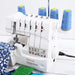 Four Cone Set of Polyester Serger Thread - Navy 234 - 2750 Yards Each - Threadart.com